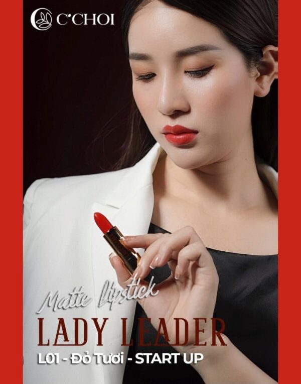 Son Sáp C’Choi Lady Leader Đỏ Tươi START UP L01