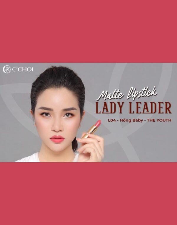 Son Sáp C’Choi Lady Leader Hồng Baby THE YOUTH L04